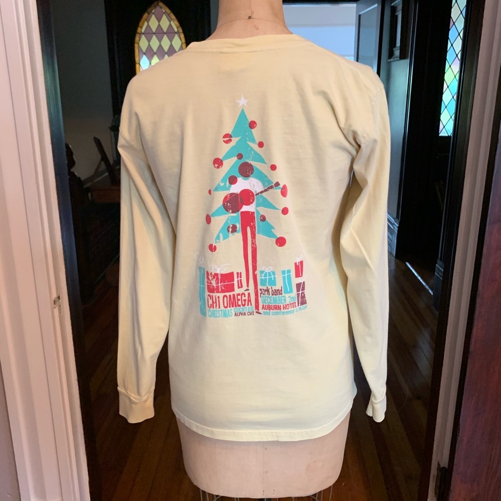 Comfort Colors Auburn Sorority T-shirt Small EUC